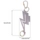 thumbnail image 4 of Dual Clip Swivels Hanger Hook para Linternas Solar (aleación Titanio), 4 of 9