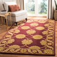thumbnail image 2 of SAFAVIEH Heritage Collection 3' x 5' Maroon HG314B Handmade Traditional Oriental Premium Wool Area Rug, 2 of 2