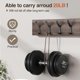 thumbnail image 2 of 10 Pack Aluminum Wall Hooks for Hanging: 10KG Metal Strong Hook with Screw, Individual Hangers for Clothes Coat Towel, for Bathroom Door, Black 10cm, 2 of 5