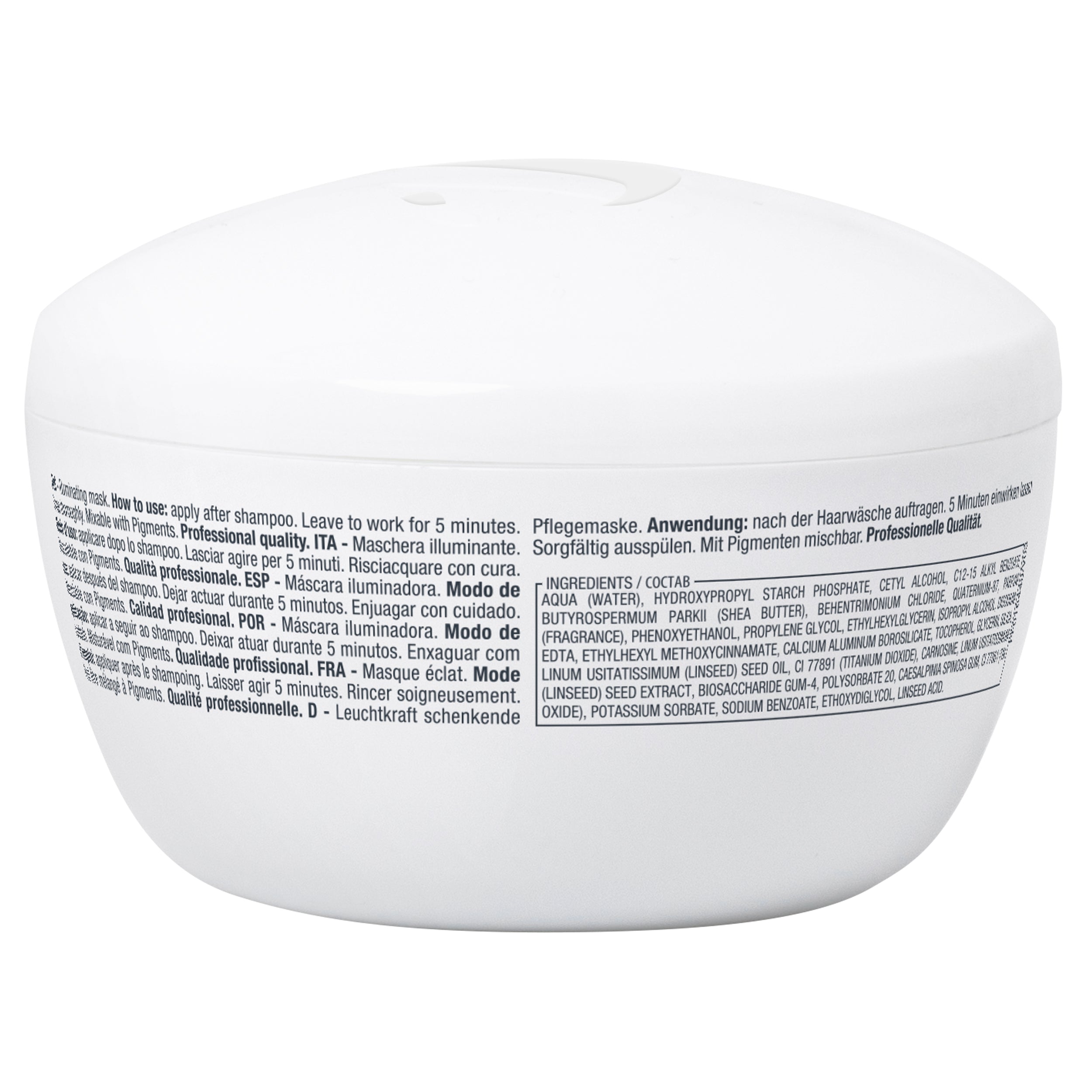 Semi Di Lino Diamond Illuminating Mask by Alfaparf Milano for Unisex - 6.98 oz Masque