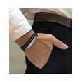 thumbnail image 4 of Pulsera Xtellar color negro, Caballero para adultos 20 cm de largo, 4 of 5