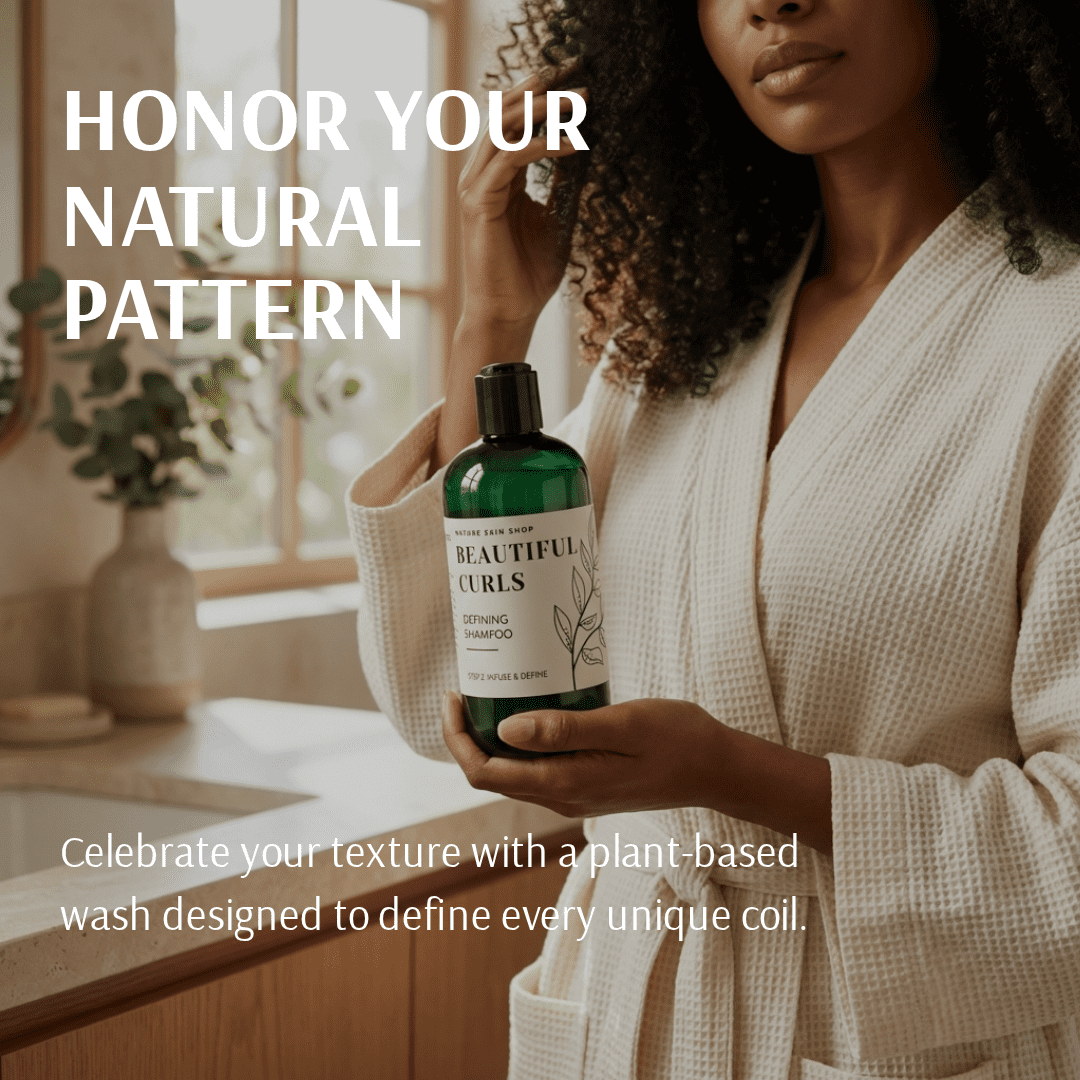 Nature Skin Shop Curls Shampoo for Wavy Hair