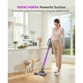 thumbnail image 5 of Cordless Stick Vacuum Cleaner, 45000Pa Powerful Suction, 550W Motor, 55-Minute Runtime, 2600mAh Battery, Lightweight for Carpets, Homes, Pet Hair & Hard Floors, 5 of 6
