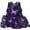 Purple Glow Floral Butterfly, variant on Yspwyqan Galaxy Nebula Wolf Kids Backpack Set 4Pcs with Lunch Box Pencil Case Water Bottle, Lightweight Fits 13 Inch Laptop Backpack for Elementary Middle School