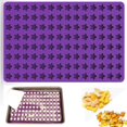 thumbnail image 1 of Silicone Baking Molds, Mini Pentagonal Heart Shaped Fish Bone Dog Biscuit Snack Ice Lattice Cookies Non-stick Food, 1 of 5