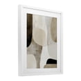 thumbnail image 2 of Stupell Industries Mid-Century Tan Shapes Organic Balance White Framed Print Under Glass, 13 x 16, by Ink Drop Loft, 2 of 8