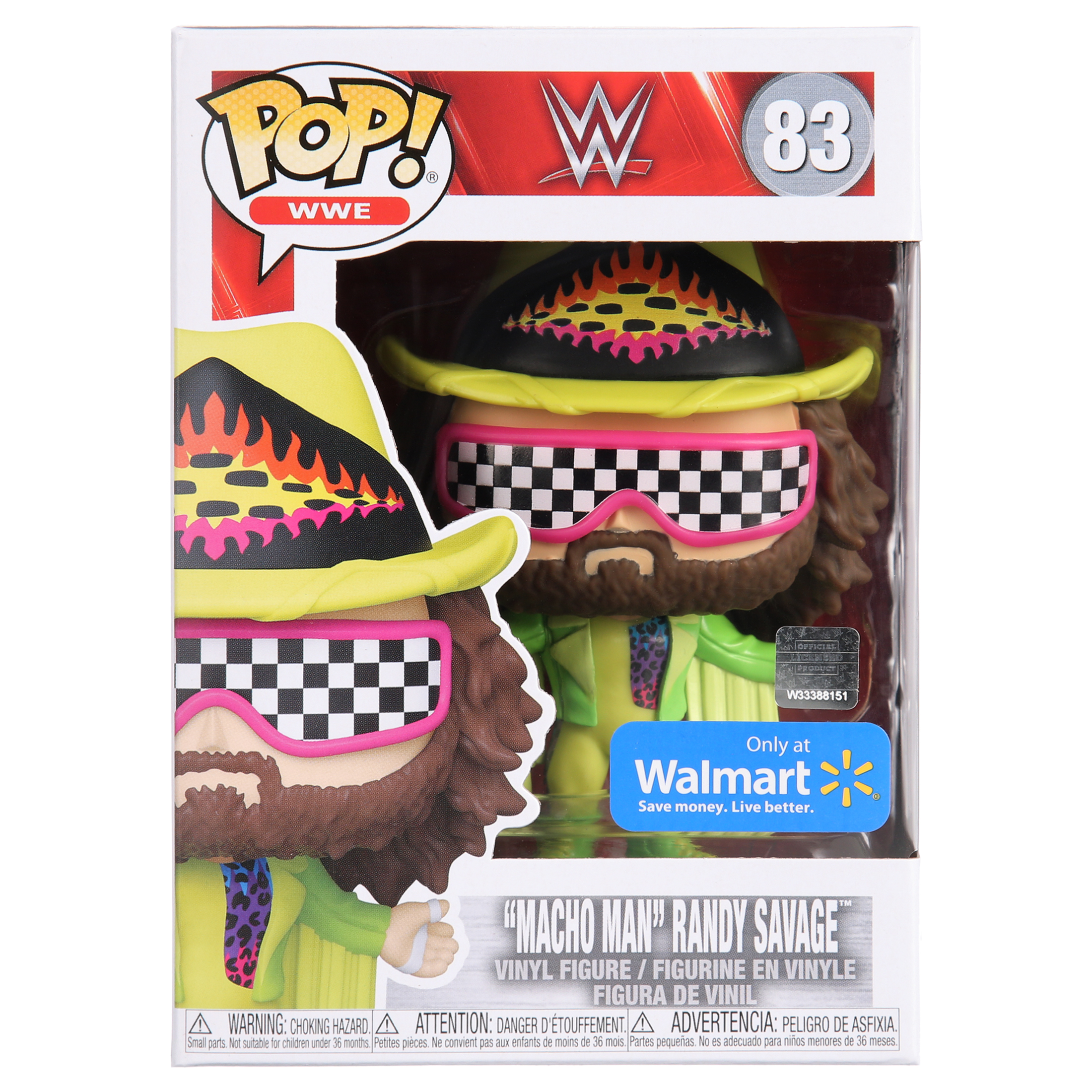 Funko POP! WWE: Macho Man Randy Savage (Green) - Walmart Exclusive - image 3 of 8