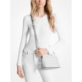 thumbnail image 2 of Michael Kors Women's Jet Set Travel Medium Signature Logo Dome Crossbody Bag 35F4STVC6V-sil, 2 of 10