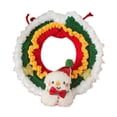thumbnail image 2 of Collar de punto para gatos perfecl muñeco de nieve, 2 of 8