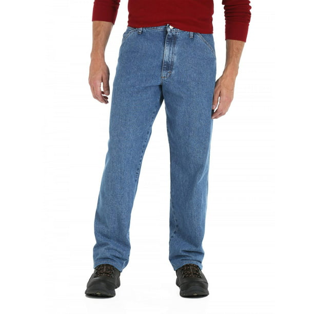 Wrangler - Wrangler Big Men's Carpenter Fit Jeans - Walmart.com ...