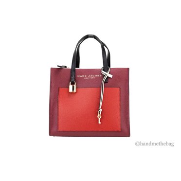 Marc Jacobs Grind Mini Blue Heaven Colorblock Leather Tote Crossbody Bag Purse main image 1