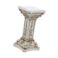 thumbnail image 4 of Estatua de pilar romano, estatuilla de resina con pedestal para jardín, escultura creativa, estatua de romana para decoración de en el, 4 of 8