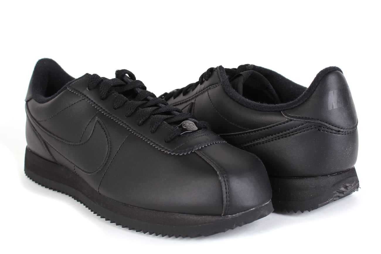NEW Nike Classic Cortez Leather 819719 001 Men's Black Lifestyle