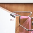 thumbnail image 6 of Cheers.US Over the Cabinet Metal Wire Small Garbage Container, Trash Bag Holder Rack for Recycled Reusable Disposable Plastic Shopping Grocery Bags for Kitchen, Pantry, Garage, Bathroom, 6 of 6