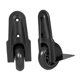 thumbnail image 5 of Ruedas direccionales para maleta de viaje, piezas de reparación de rodillos de repuesto negras resistentes de PVC, 2 uds., 5 of 9