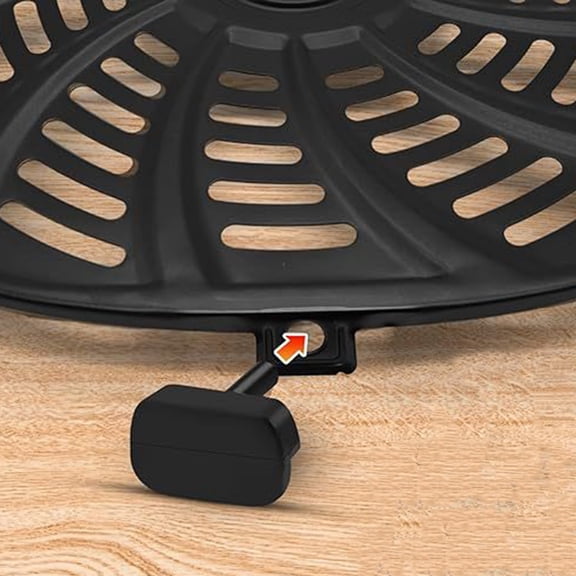 opvise 4/8Pcs Silicone Fryer Rubber Feet for Gourmia GAF856 GAF566 Heat Resistant Food Grade Scratch Protector Rubber Bumper Fryer Replacement Accessories 4pcs