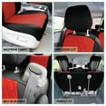 thumbnail image 5 of For 2018–2023 Honda Odyssey FH Group Neoprene Custom Fit Waterproof Car Seat Covers - Full Set Red, 5 of 6