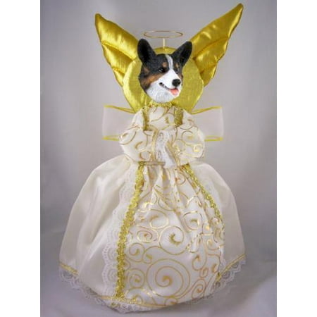 - NXTT51B Welsh Corgi Cardigan Doogie Collection Angel Tree Topper