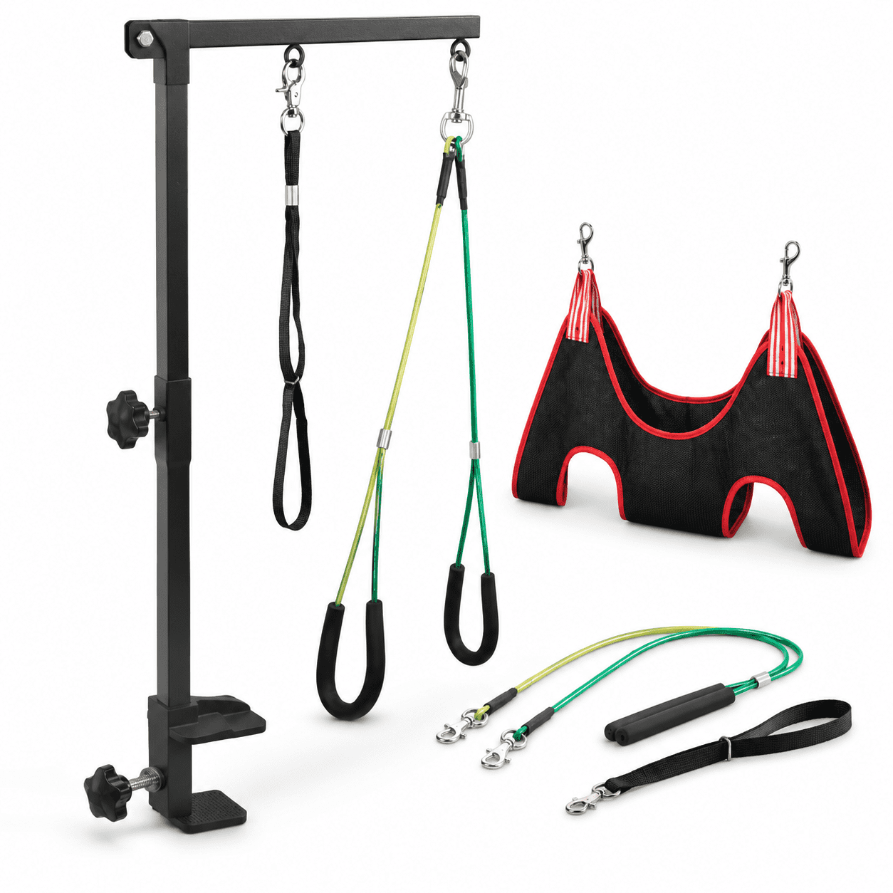 Black 35 Adjustable Pet Arm with Hammock for Small Medium Pets Under 30 Lbs