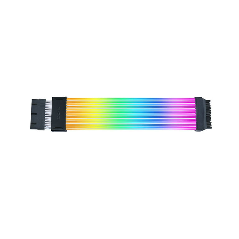 LIANLI ARGBエクステンションケーブル Wireless ATX24ピン Lian-Li Strimer Wireless 24-Pin Addressable RGB Power Extension