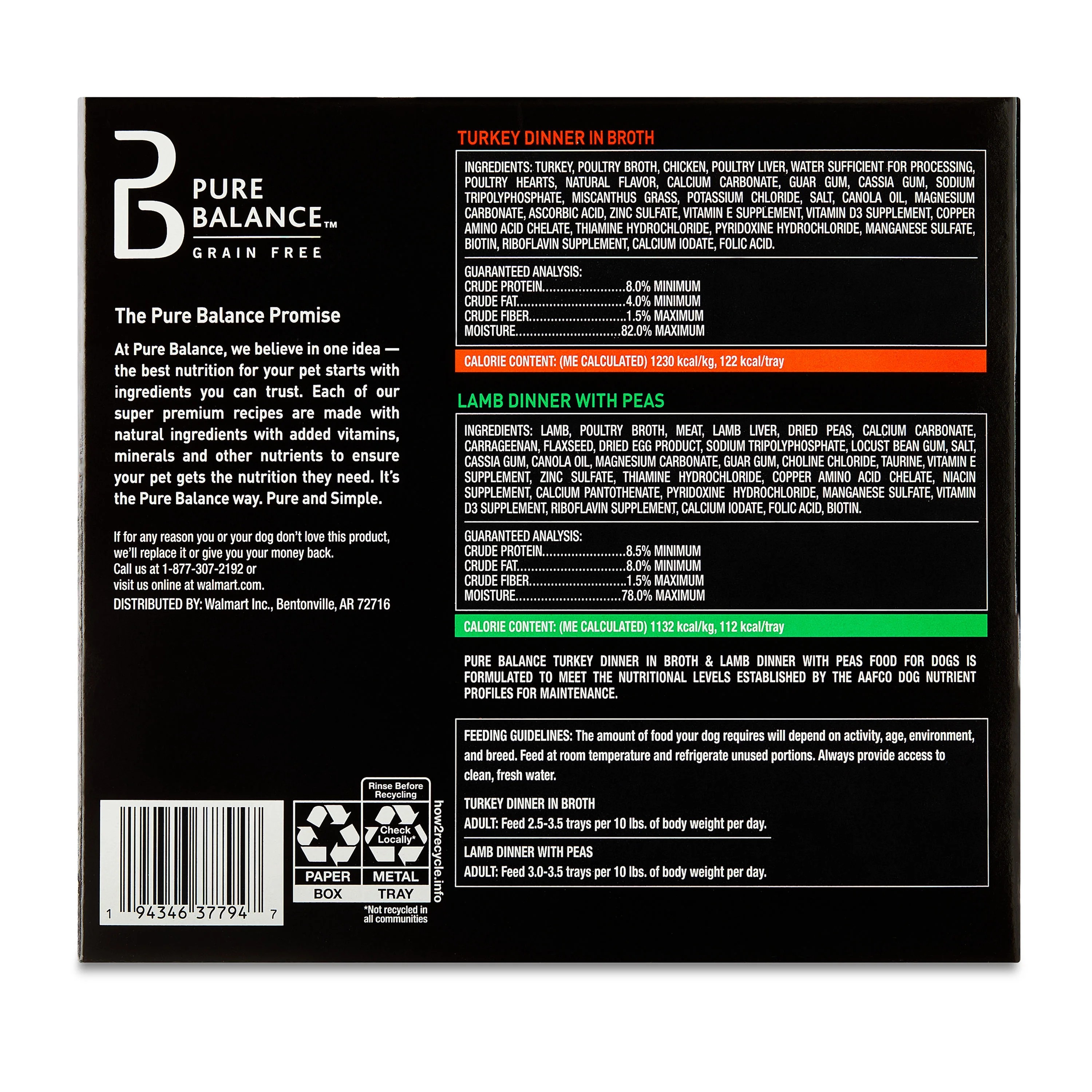 Pure Balance Grain-Free Wet Dog Food Variety Pack, 12 Count photo 8