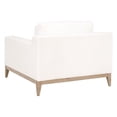 thumbnail image 3 of 42 Inch Fabric Sofa Chair with Track Armrests, Cream, 3 of 5
