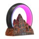 thumbnail image 1 of Flames Mountain Speaker with Wireless Charger Personalized Decorative Light Speaker for Home Decor, 1 of 5