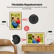 RCA Digital Photo Frame 10.1 inch WiFi Uhale Picture Frames for Photos & Videos with 32GB Memory, 1080P HD IPS Touch Screen, Support Auto Rotate, Wall Mounted, Instant Share Anytime
