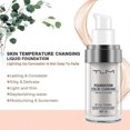 thumbnail image 2 of 2PCS Tlm Color Changing Foundation For Aging Skin,liquid Makeup Base Nude Face Cover Concealer Cream, 2 of 5