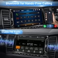 thumbnail image 4 of Estéreo de coche Leadfan de 7 pulgadas, doble DIN, con Apple CarPlay, 4 of 7