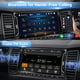 thumbnail image 4 of Estéreo de coche Leadfan de 7 pulgadas, doble DIN, con Apple CarPlay, 4 of 7