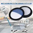 thumbnail image 2 of Filtro compatible con aspiradora de varilla inalámbrica Eureka Rapidclean Pro, paquete de 4, 2 of 5