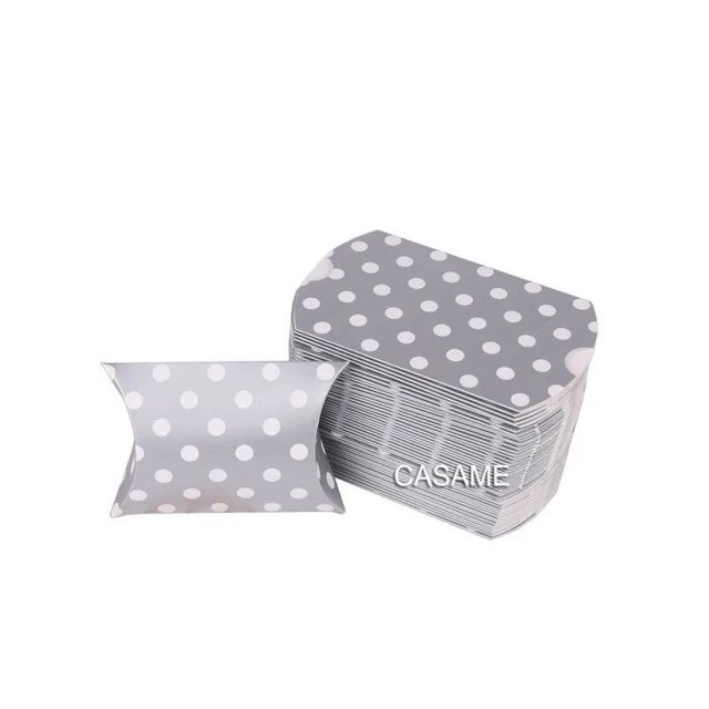 Caja de Papel Kraft de colores para dulces, bolsas de embalaje para regalos de Navidad, recuerdos de boda, decoraciones para fiestas de cumpleaños, 10/20/30 piezas