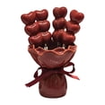 thumbnail image 1 of DOLITY Fruit Fork with Holder Ceramic Storage Jar Creative Salad Forks Set for Cake Red Jar, 1 of 9