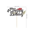 thumbnail image 2 of 10pcs Cars Cake Topper: Creative Race Car Cake Toppers - Checkered Flag Toothpicks For Kids Birthday Party Decorations Racing Theme Supplies For Boys, 2 of 3