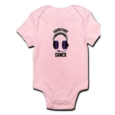 

CafePress - Hardcore Gamer Body Suit - Baby Light Bodysuit