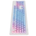 thumbnail image 3 of 104 teclas PBT de diseño ergonómico, aspecto mate, grabado lateral opaco, teclas de teclado para bricolaje para teclado mecánico, 3 of 5