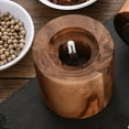 thumbnail image 5 of Salt and Pepper Mill, Hand Crank Wood Pepper Grinder Salt Shaker, 5 of 5