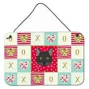 Carolines Treasures CK5091DS812 Bombay Cat Love Wall or Door Hanging Prints, 8x12, multicolor