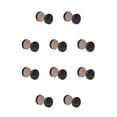thumbnail image 1 of Soidarity 1 Pair Bicycles Round Disc Brake Braking Pad Pads Caliper Portable Skateboard Safety Part Replacement Scooter Electric Negro 10piezas, 1 of 6