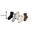 thumbnail image 3 of 10 Pairs Cute Girls Socks Cotton Ruffle Polka Dot Kids Crew Ankle School Size 2-12, 3 of 7