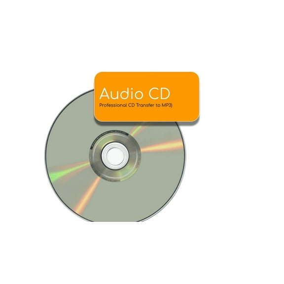 CD Audio (Compact Disc) Audio Transfer Service, Digitization to Digital MP3 file