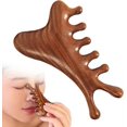 thumbnail image 4 of Wooden Hair Comb Sandalwood Wide Tooth Design for Scalp Massage and Hair Growth, 4 of 4