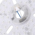 thumbnail image 2 of 6.3in LED Ceiling Fan Light Kit Magnetic 24W Dimmable 3CCT 3000K 4000K 6000K Ceiling Fan Light Replacement Panel 230V, 2 of 4