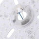 thumbnail image 2 of 6.3in LED Ceiling Fan Light Kit Magnetic 24W Dimmable 3CCT 3000K 4000K 6000K Ceiling Fan Light Replacement Panel 230V, 2 of 4