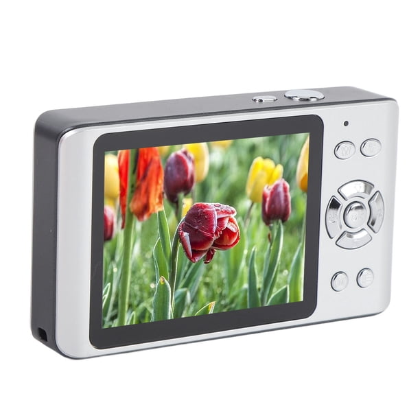 Cámara Digital Compacta 4K 64MP Con Enfoque Automático, Zoom De 18x Y Pantalla De Pantalla Y Pantalla De 2.8 Pulgadas Para Fotografía De Viaje