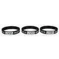 thumbnail image 2 of Pulsera de Black Lives Matter pulsera informal accesorios inspiradores pulseras de silicona inspiradoras para mujeres amigos niños y niñas ANGGREK Otros, 2 of 8