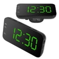 thumbnail image 3 of Despertador Despertador Despertador Plástico Led Despertador Digital Despertador Reloj De Escritorio Portátil Con Snooze Para El Dormitorio Viaje En Casa, 3 of 7