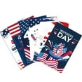 thumbnail image 4 of Loyerfyivos Independence Day Paper Greeting Cards,4th of July Greeting Cards,12 Pack Patriotic Happy American Flag Greeting Cards for Party Essentials,Independence Day and all occasions!, 4 of 8