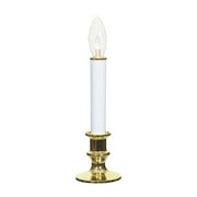 Holiday Time Battery Operated Candle Lamp, with Gold Base, 1-Pack